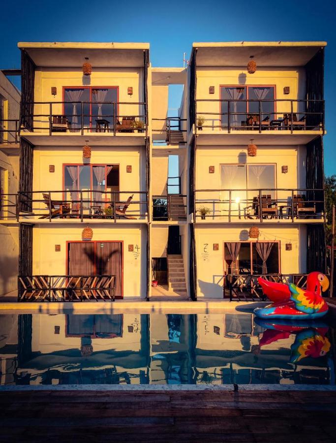 Hotel Boutique Kan Ahau Con Alberca - Pet Friendly Mahahual Dış mekan fotoğraf