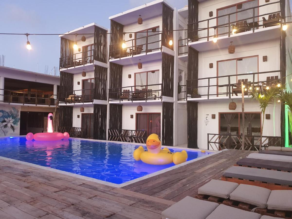 Hotel Boutique Kan Ahau Con Alberca - Pet Friendly Mahahual Dış mekan fotoğraf