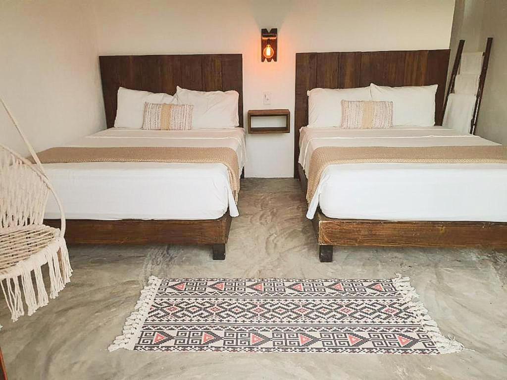 Hotel Boutique Kan Ahau Con Alberca - Pet Friendly Mahahual Oda fotoğraf